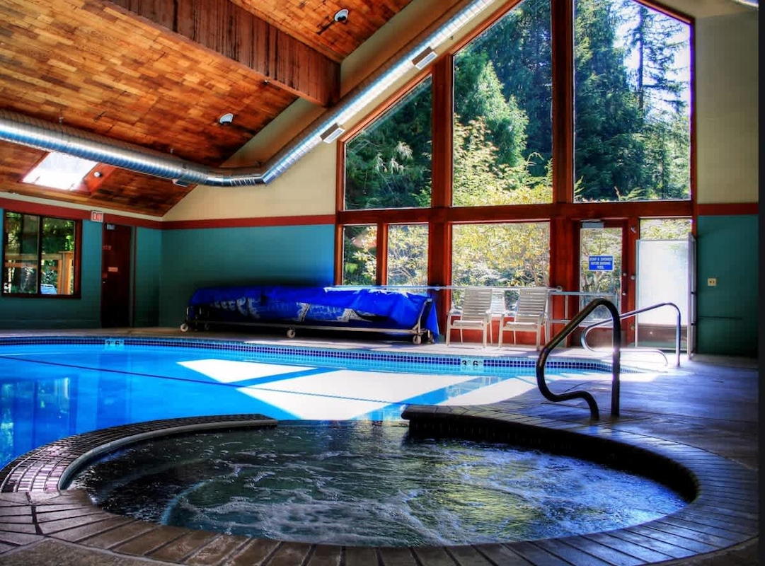 Welcome to private poolside luxury in Glacier