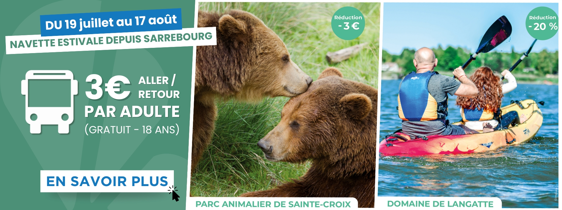 Navette estivale Sarrebourg iSibus