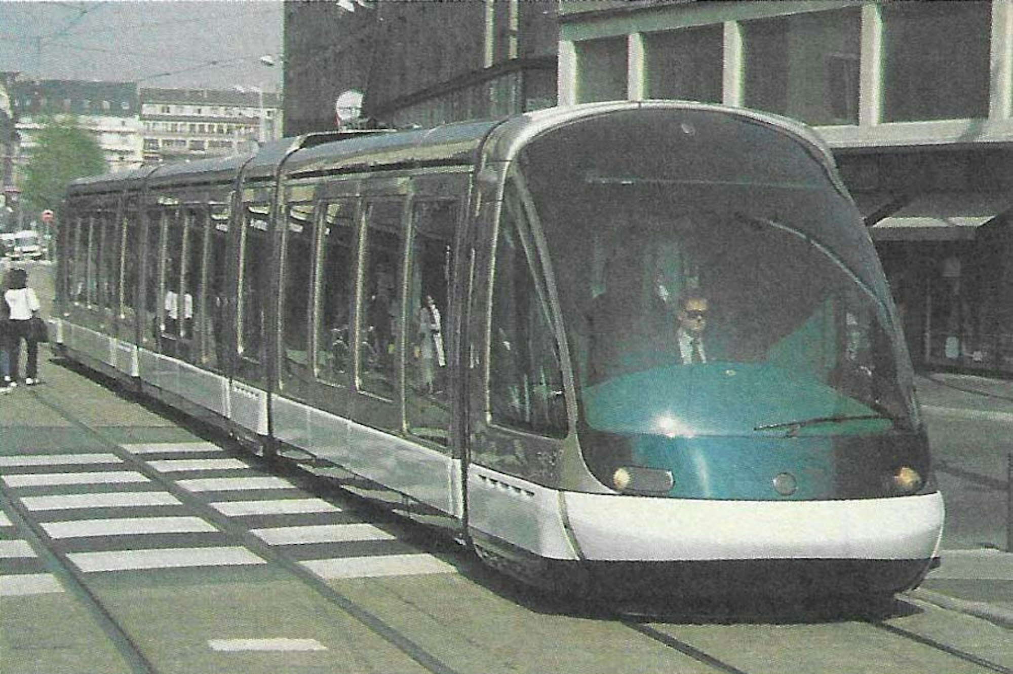 Tram for Strasbourg 1st line, Philippe Neerman, 1986-95