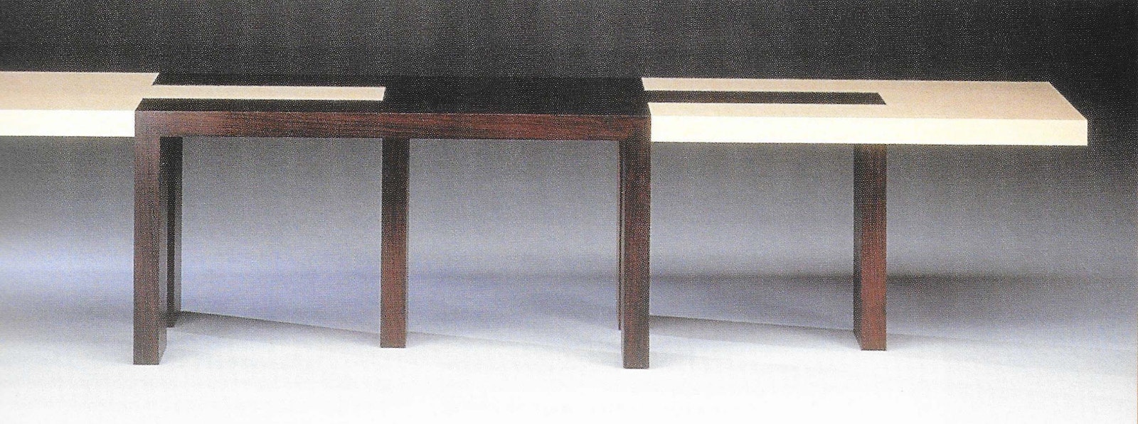 'Homenaje a Chillida II', tafel (1998) © Lieven Herreman
