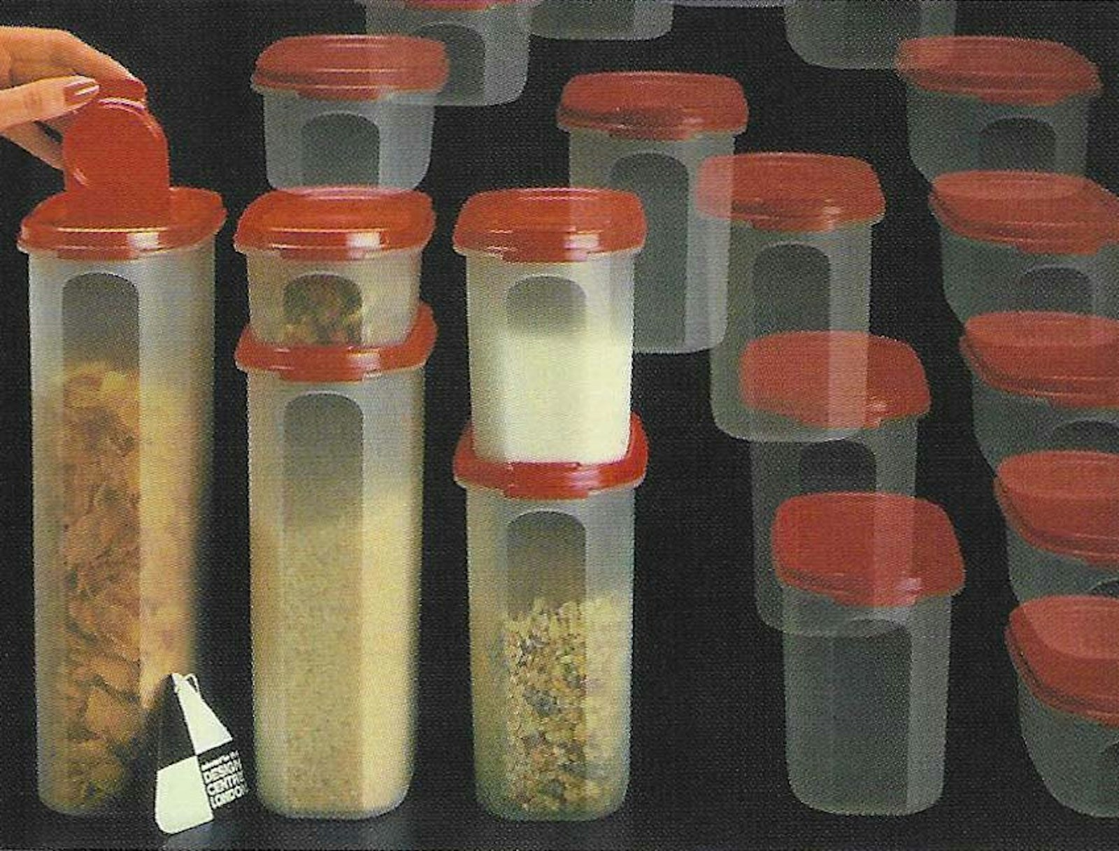 Moduar Space Savers (1980) (Bob Daenen & Product Development Group Tupperware)