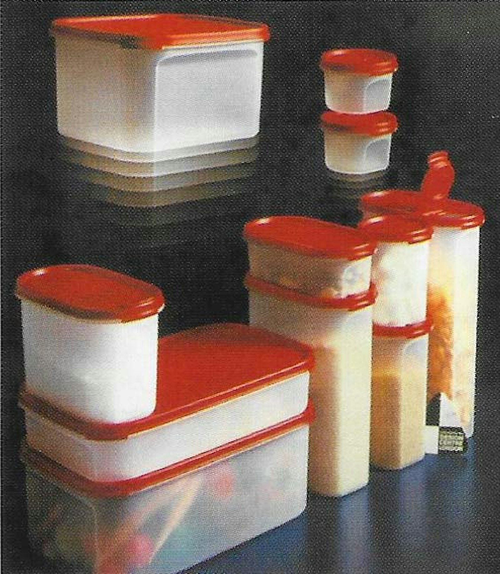 Modular Space Savers (1980) (Bob Daenen & Product Development Group Tupperware)