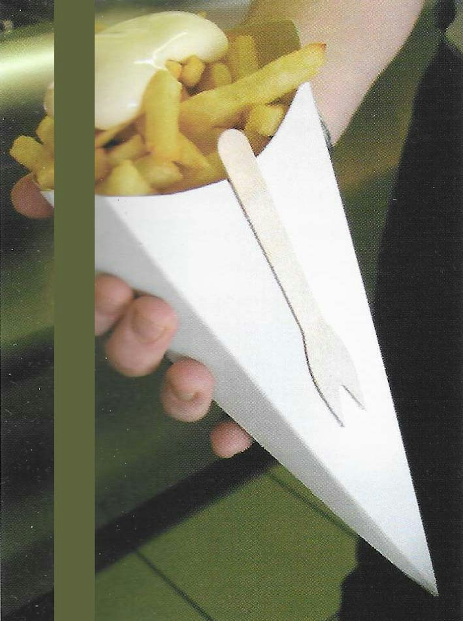 'Forkbag', bag of fries , Roel Vandebeek for Gelpa verpakkingen (NL) © Pieter Jan Dols