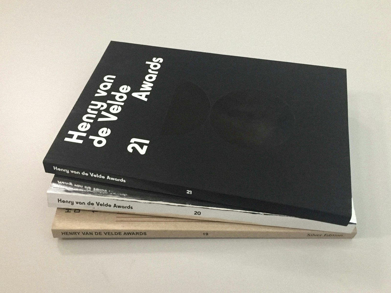 De Henry van de Velde Awards catalogi (19, 20, 21)