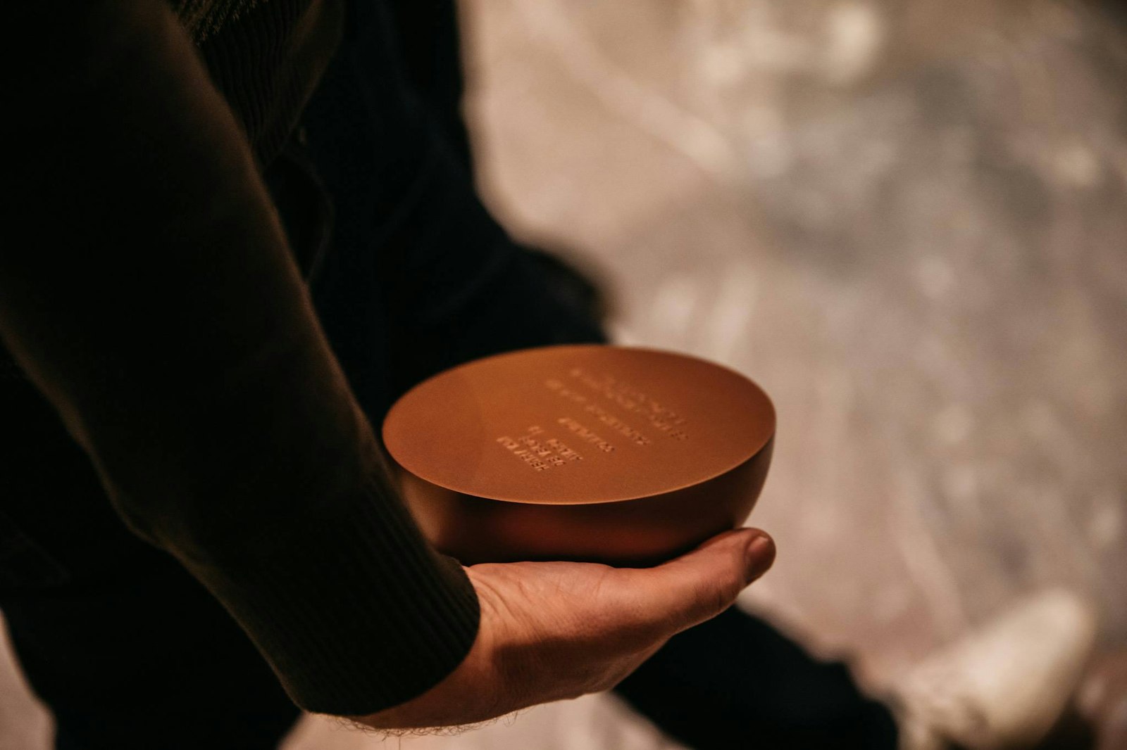 The Henry van de Velde Awards trophy (design: Geoffrey Brusatto, production: Materialise)