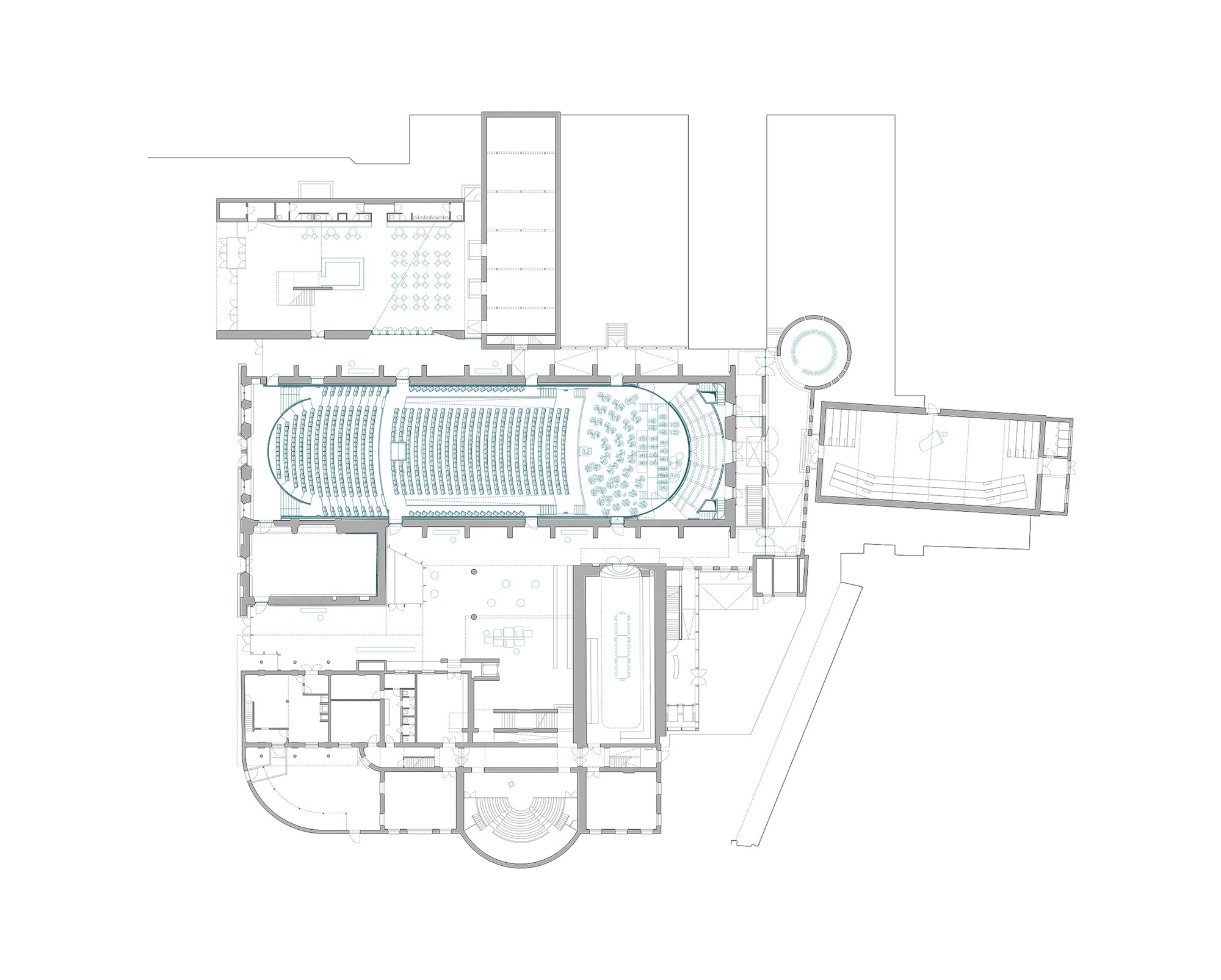 Muziekcentrum De Bijloke - Masterplan © DRDH Architects