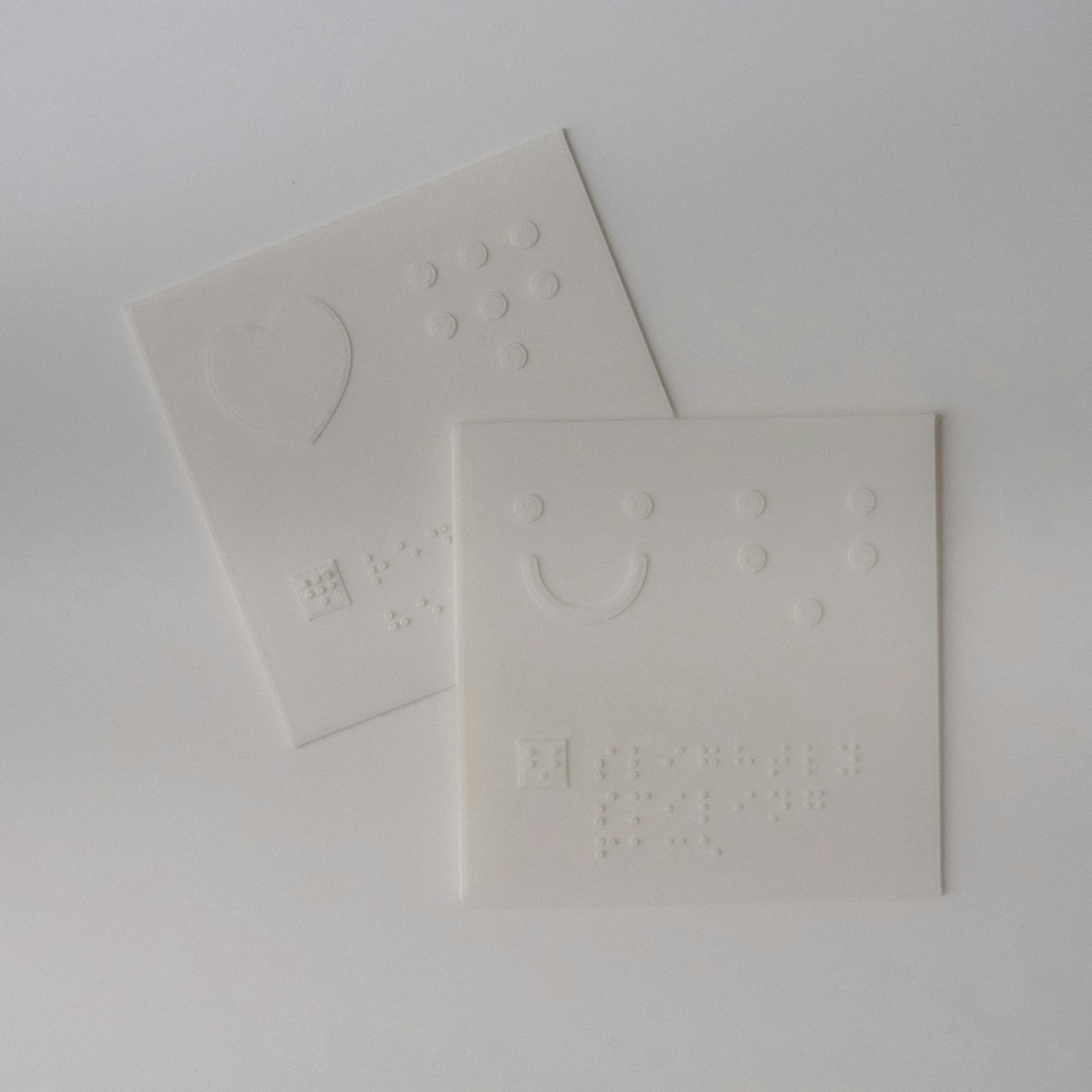 Braille Emoticons - Embossed