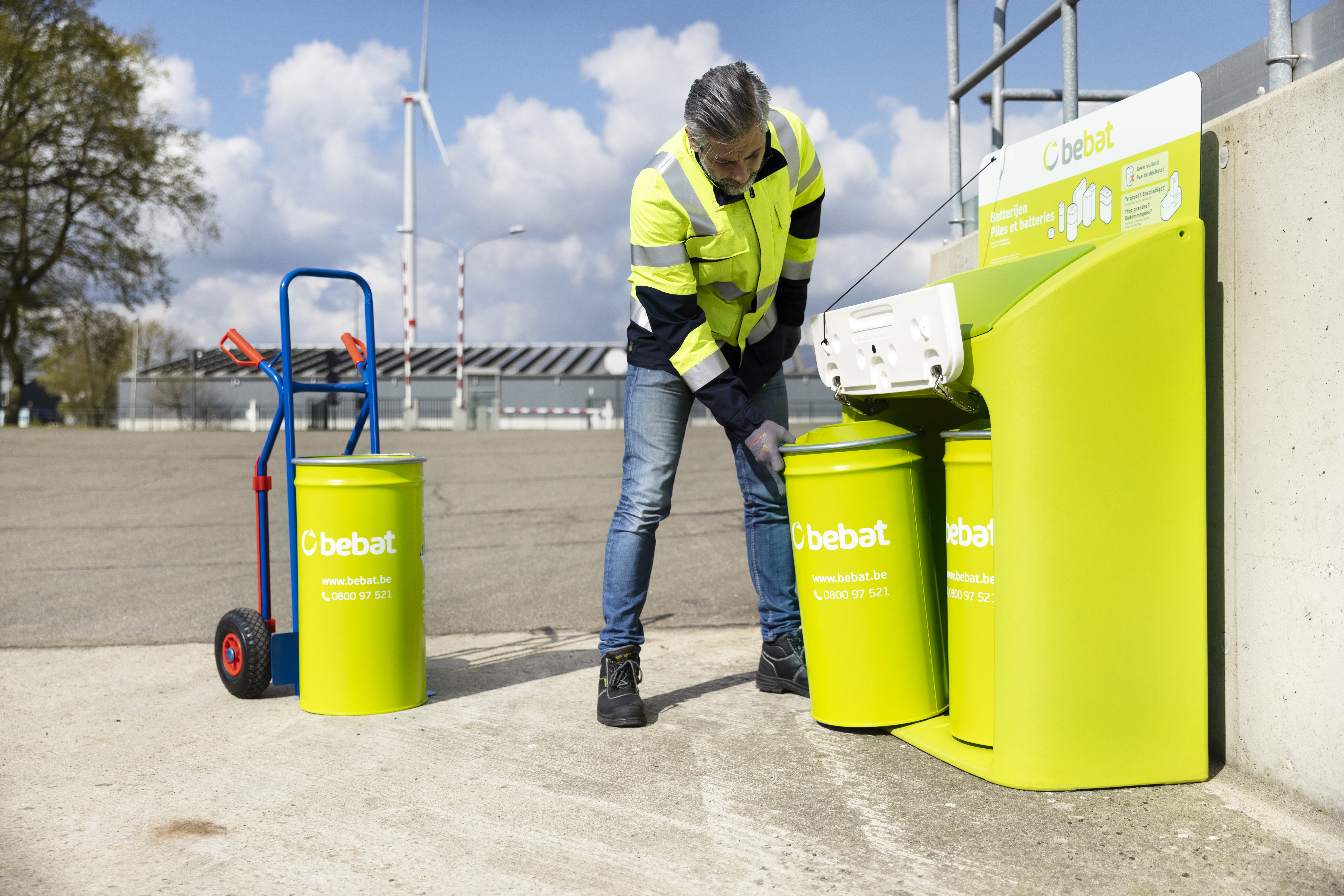Bebat - Battery Collection ©️ Koen Broos