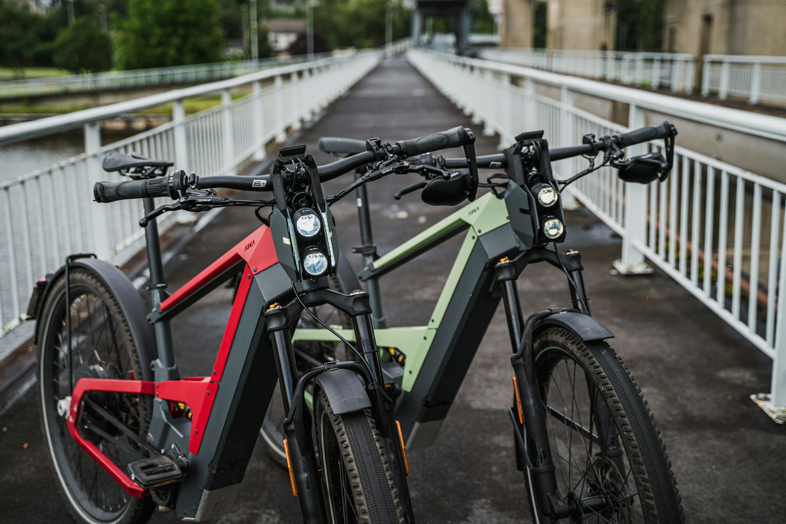 Åska Bike - Green and red ©️ Achilles