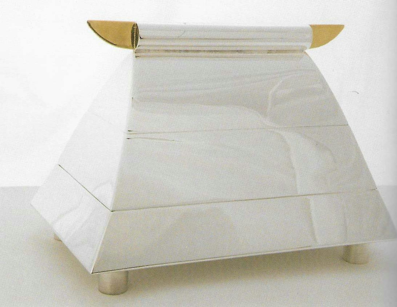 Pralinebox, 1993, silver and gold