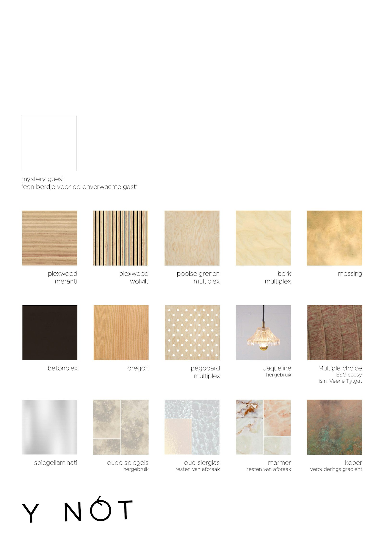 Materialisme met Emotie - Furniture 
