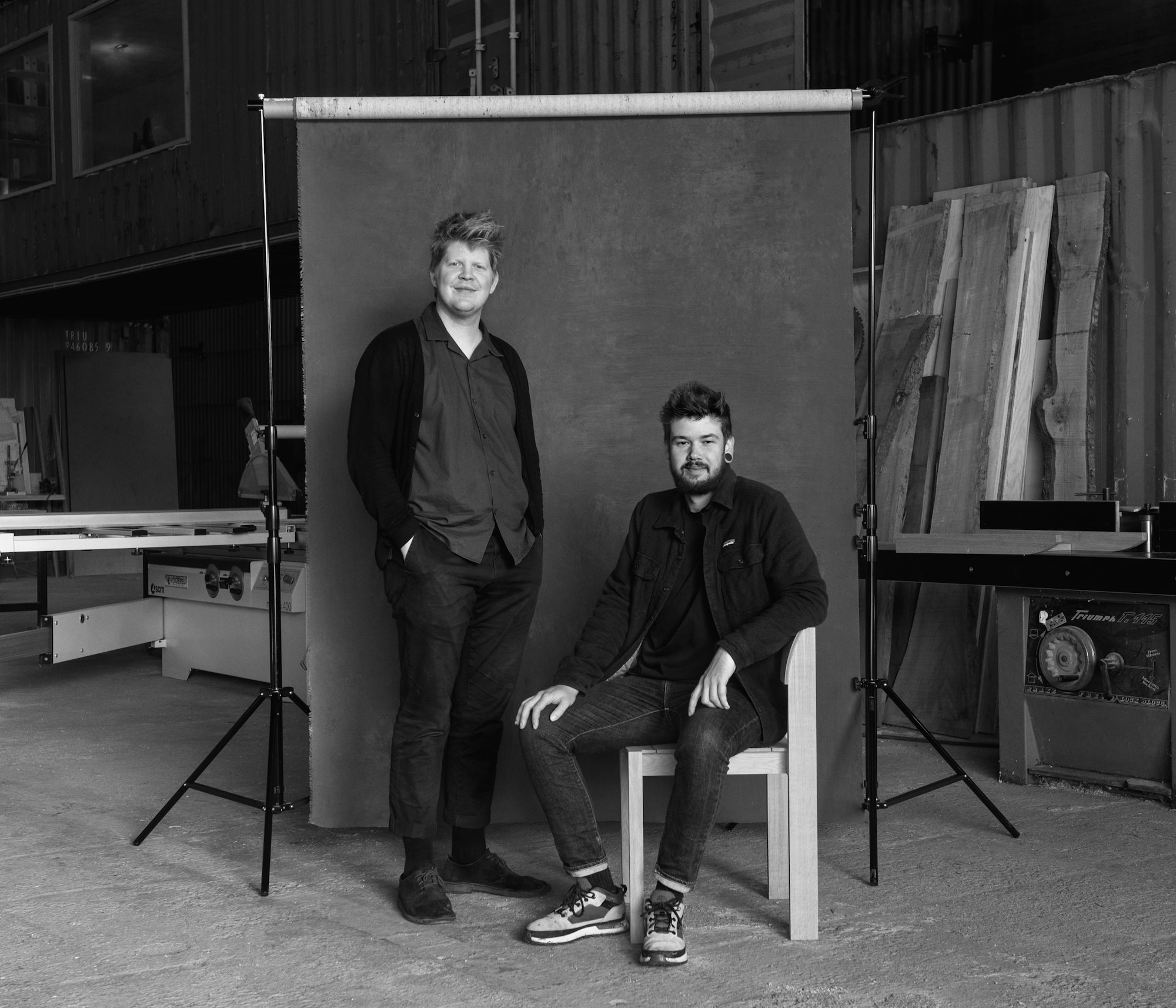 ONTketen - Portrait Brent Neve+Giel Dedeurwaerder©️ Aaron Lapeirre