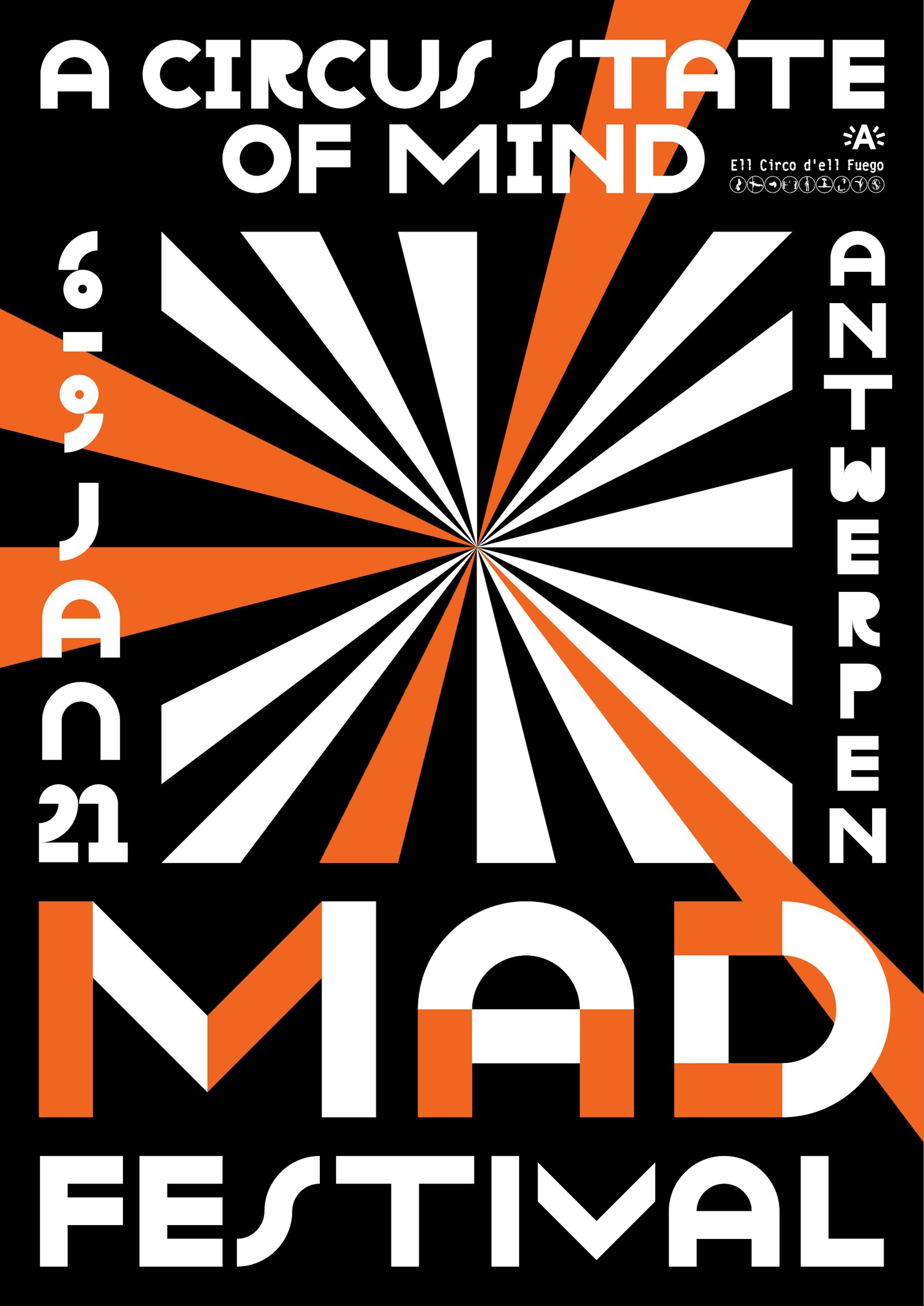 Affiche MAD Festival, Bureau BoschBerg