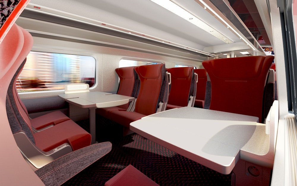 Interior renovation Thalys Ruby