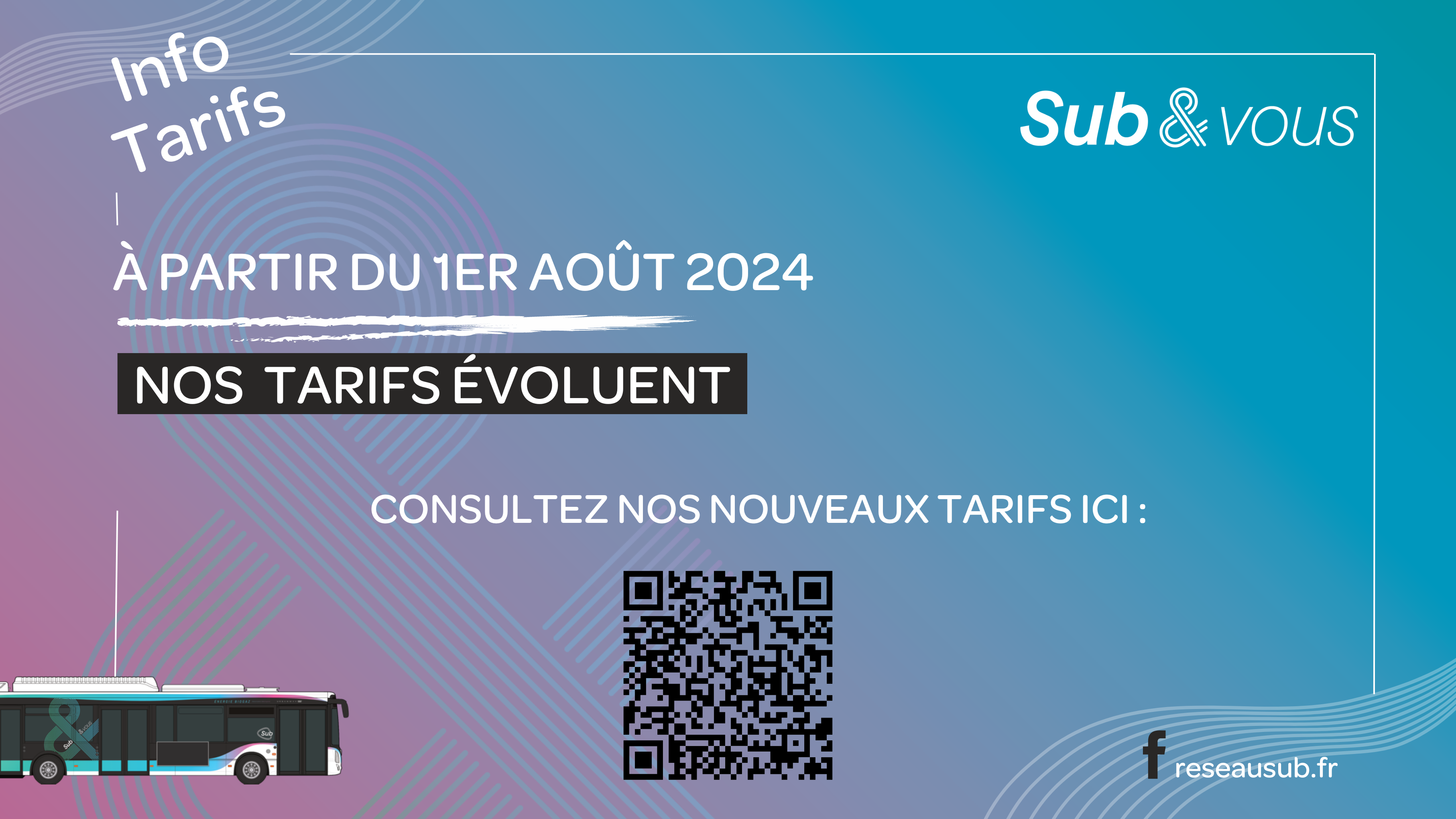 Tarifs 2024