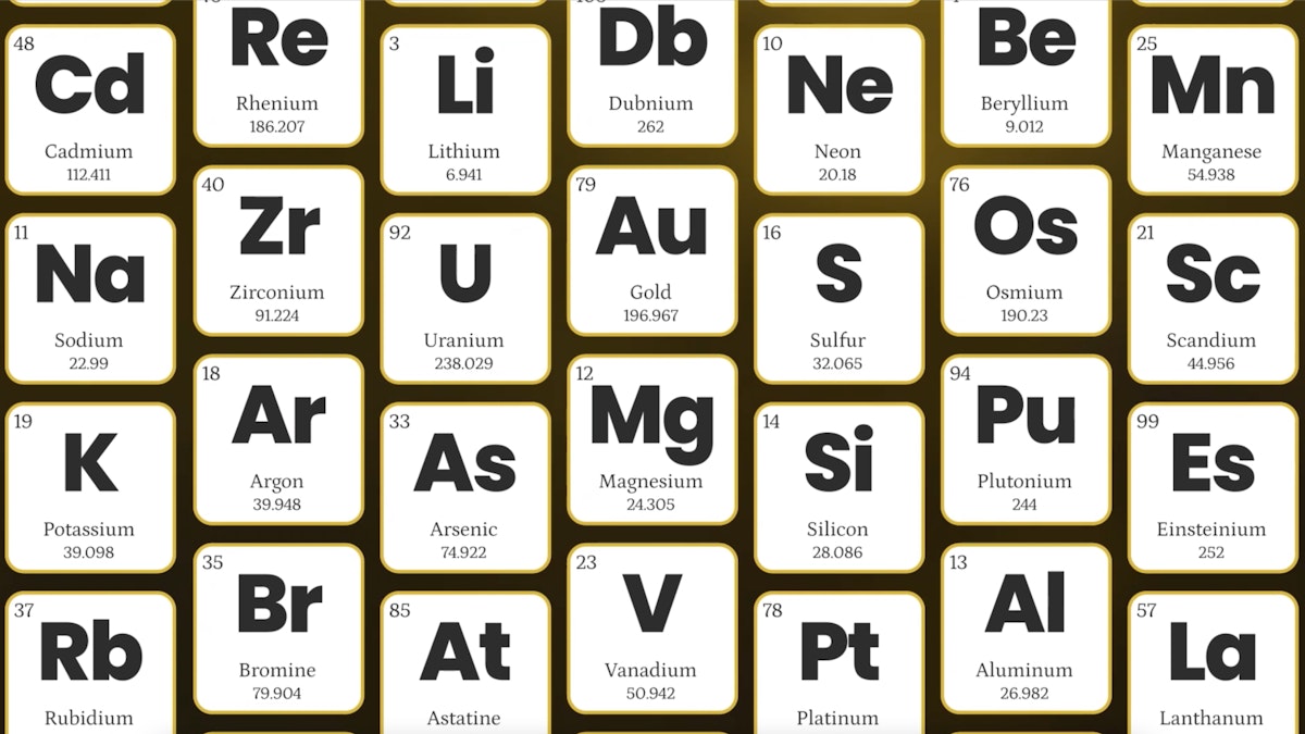 Why gold is the sweet spot of the periodic table