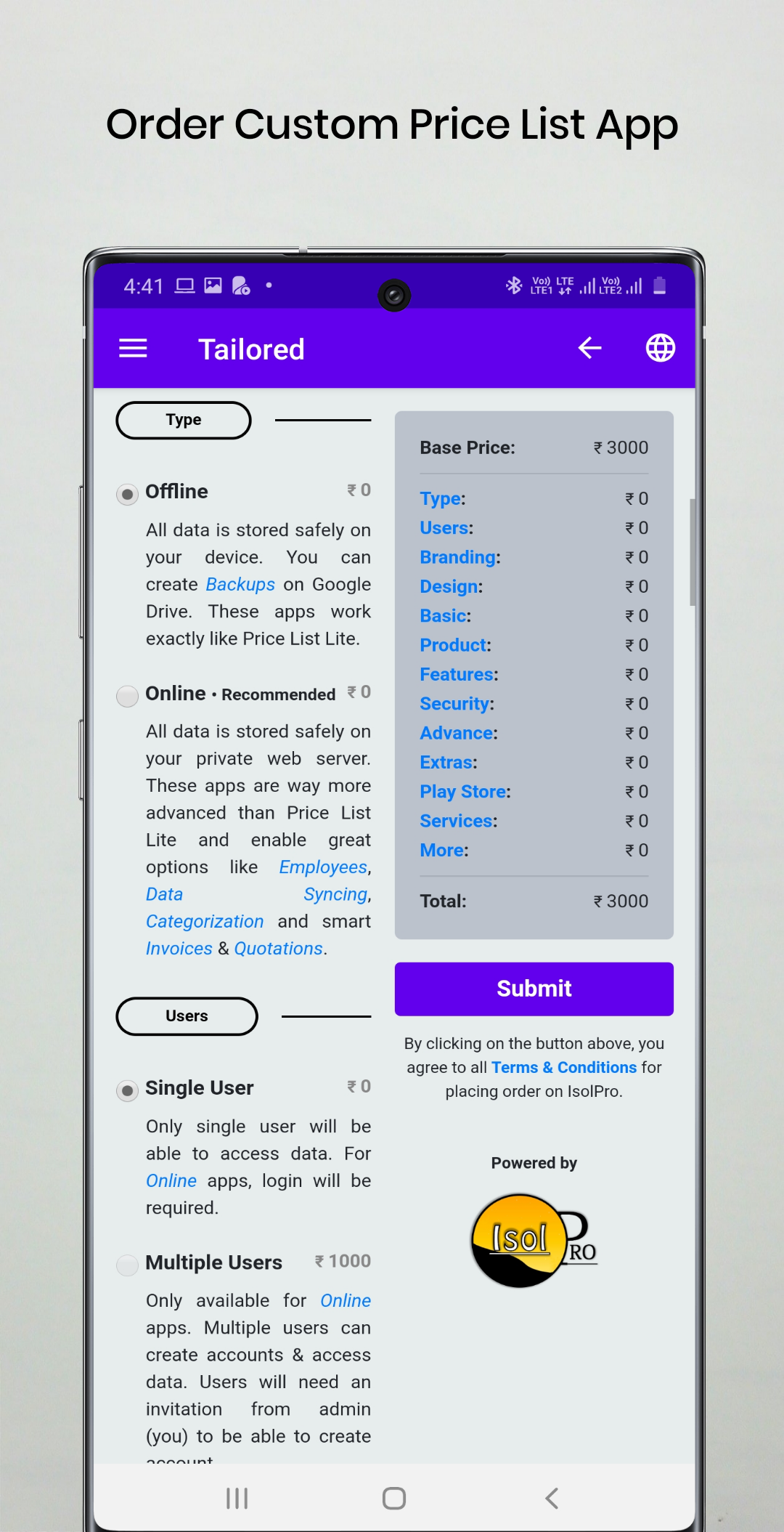 Price List Lite screenshot 7