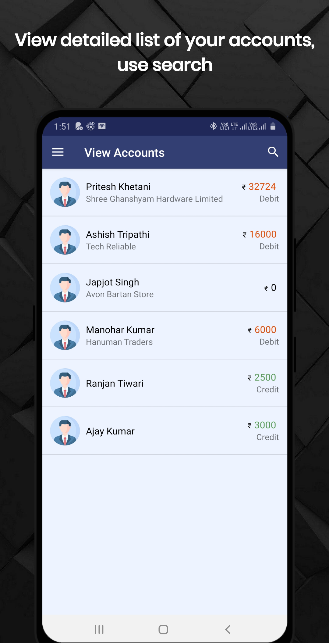 Transactions List Lite screenshot 3