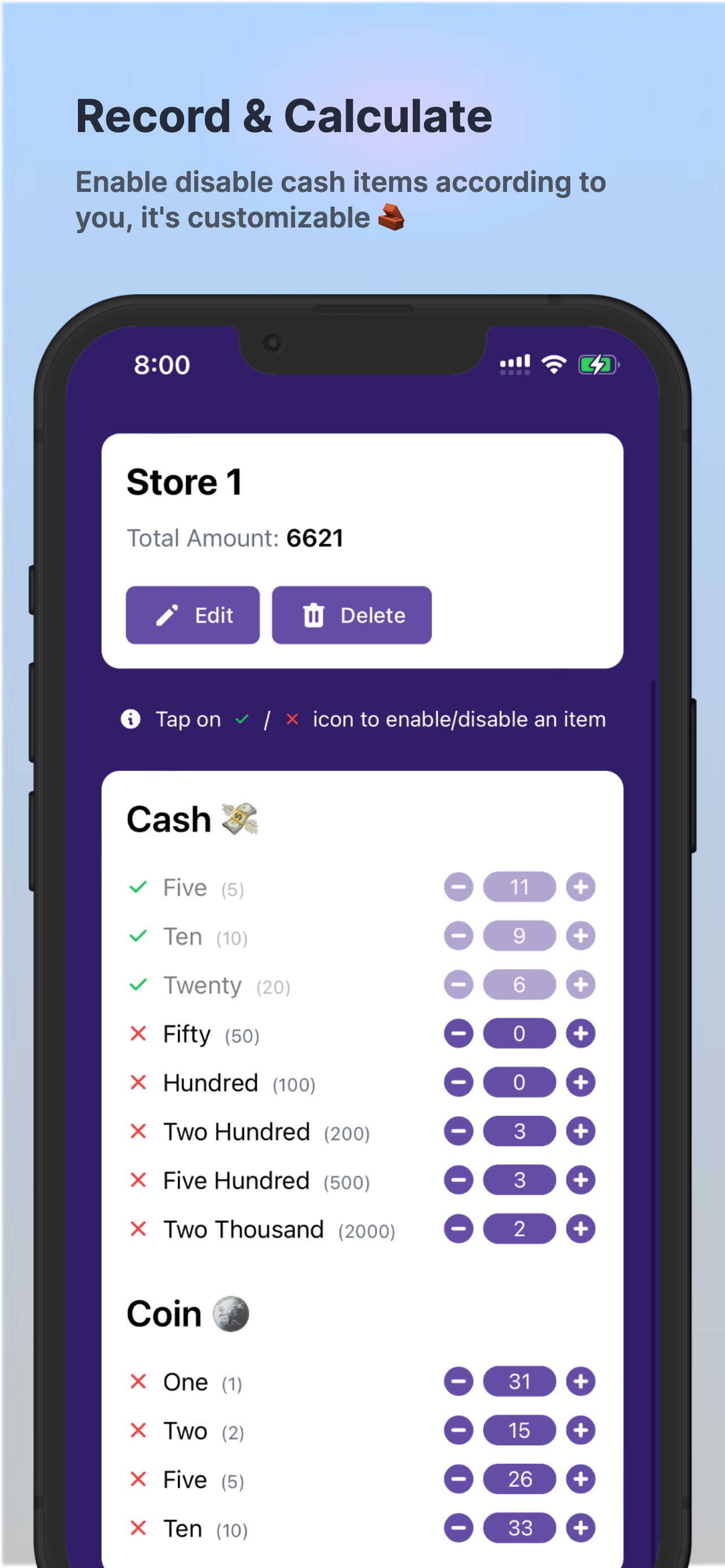 Cash Vault screenshot 2