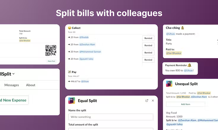 BillSplit screenshot 1