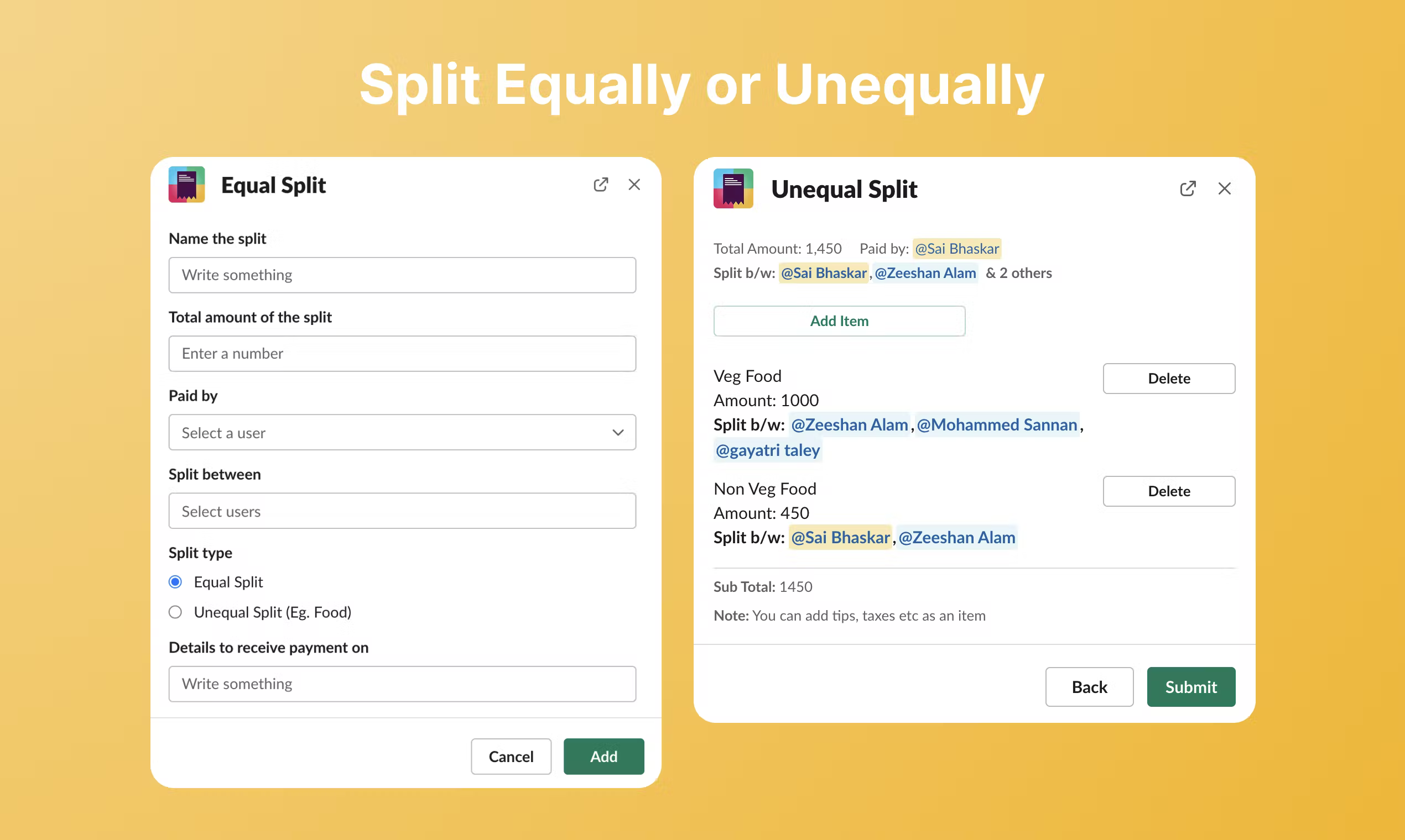 BillSplit screenshot 3