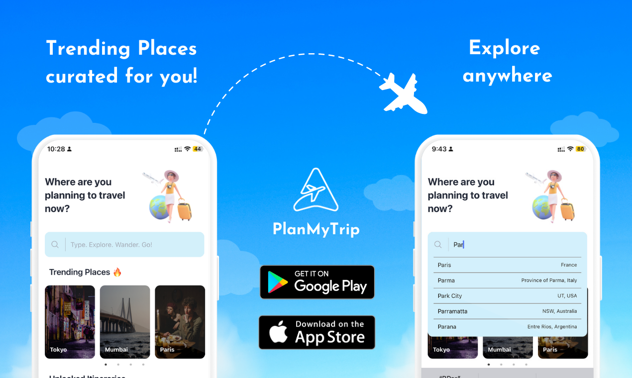 PlanMyTrip screenshot 1