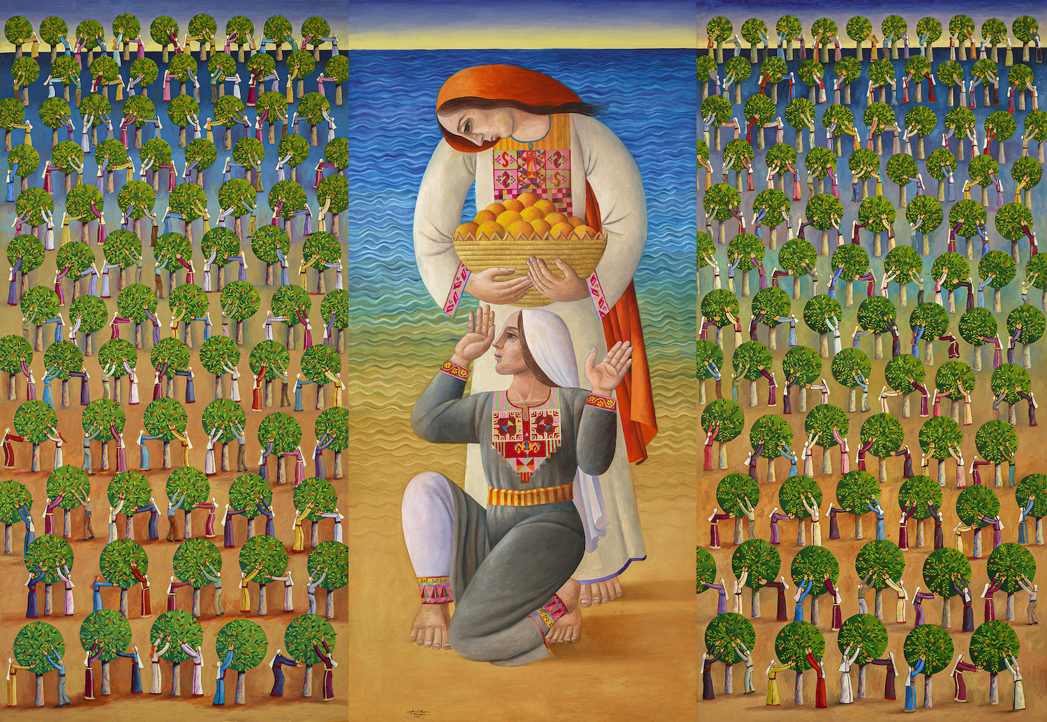 Evoking the Beauty, Perseverance and Resistance of Palestine: Sliman Mansour