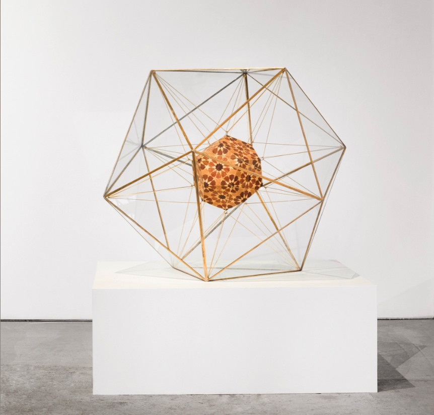 Dodecahedron within an icosahedron (from the platonic solid duals series)