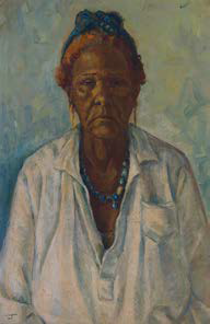 Umm Attia with Henna