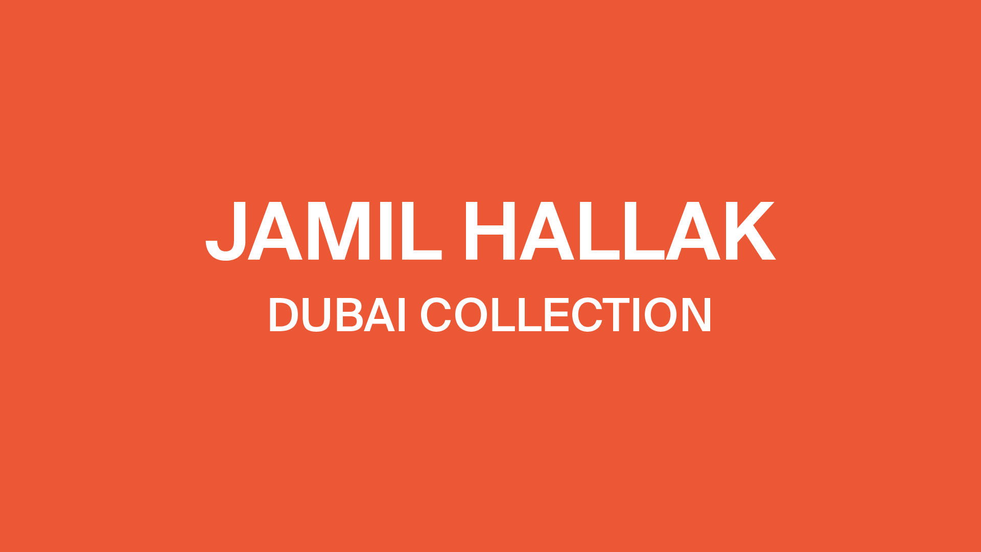 On Patronage: Jamil Hallak