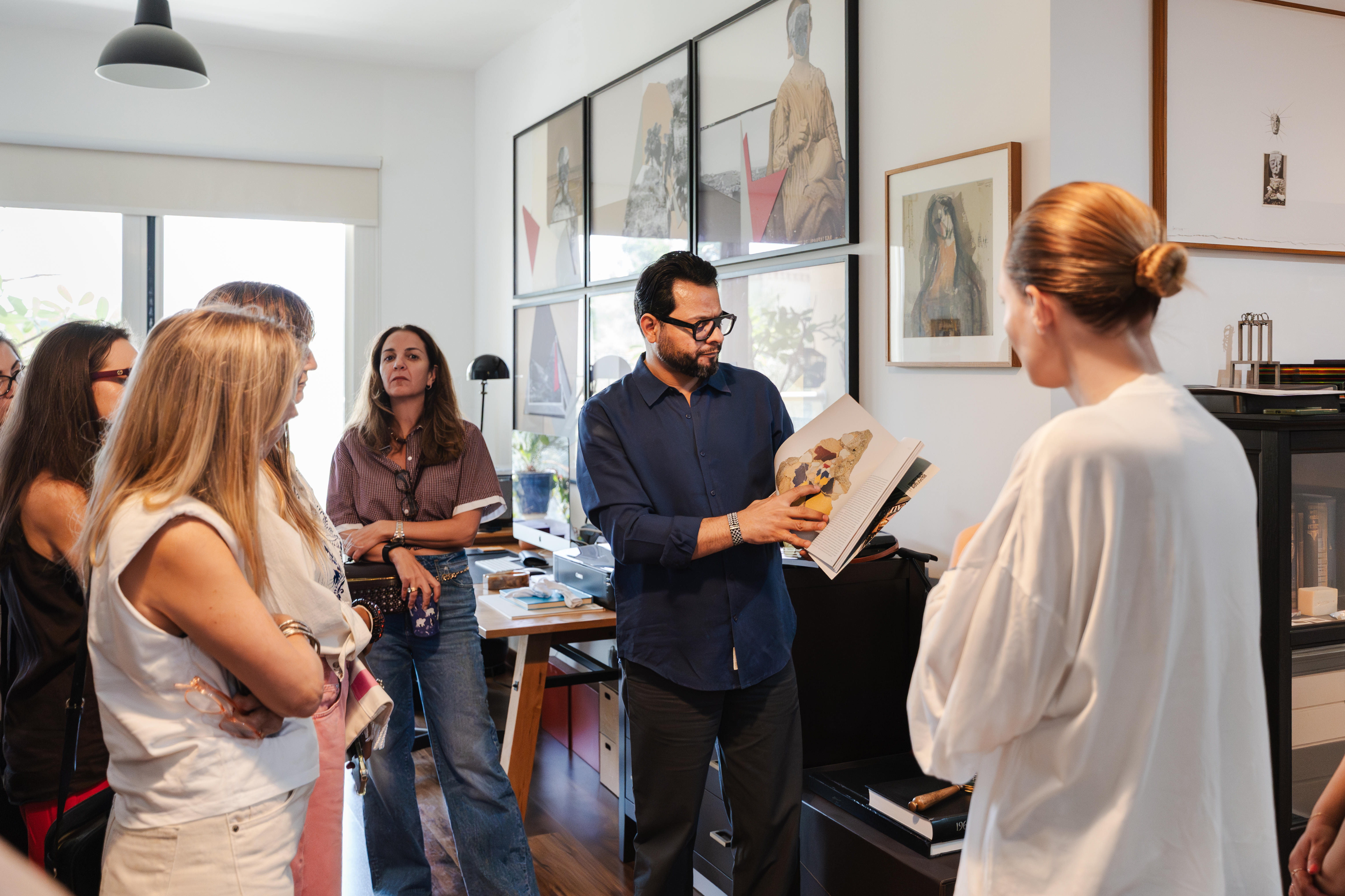 Studio Visit - Hazem Harb