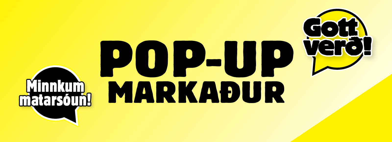 Pop up markaður