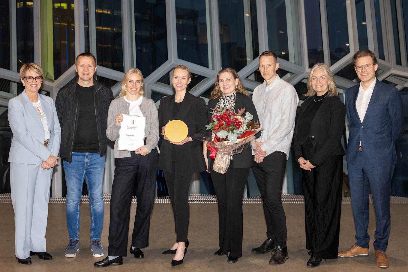 Heillakarfan hlýtur hvatningarverðlaun CreditInfo og Festu!