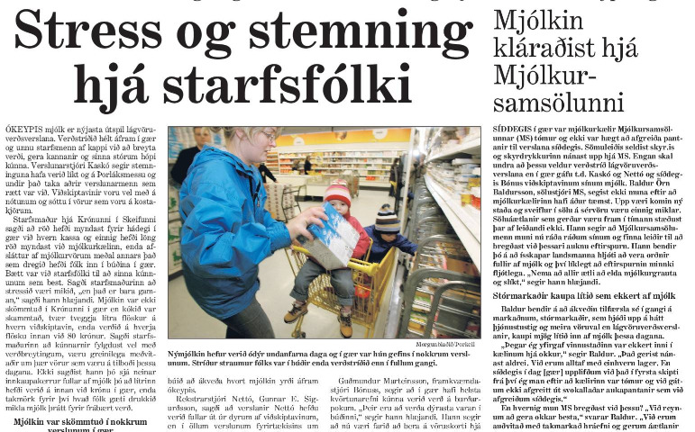 Mjólkurstríð