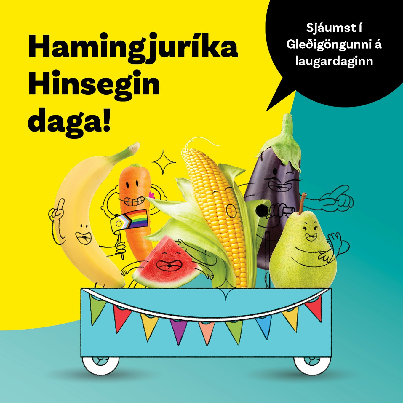 Hamingjuríka Hinsegin daga!