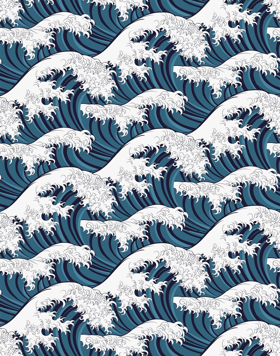 the great wave off kanagawa wallpaper