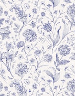 Detailed Floral Wallpaper