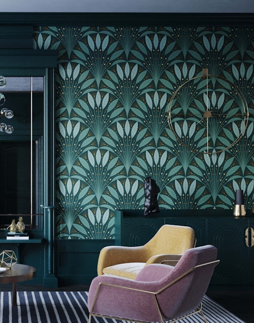 Art Deco Wallpaper – OLIVIA+POPPY