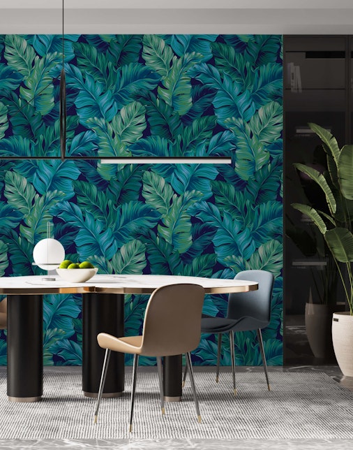 Teal & Turquoise Wallpaper | 35+ Designs With Light & Dark Options | Bobbi  Beck