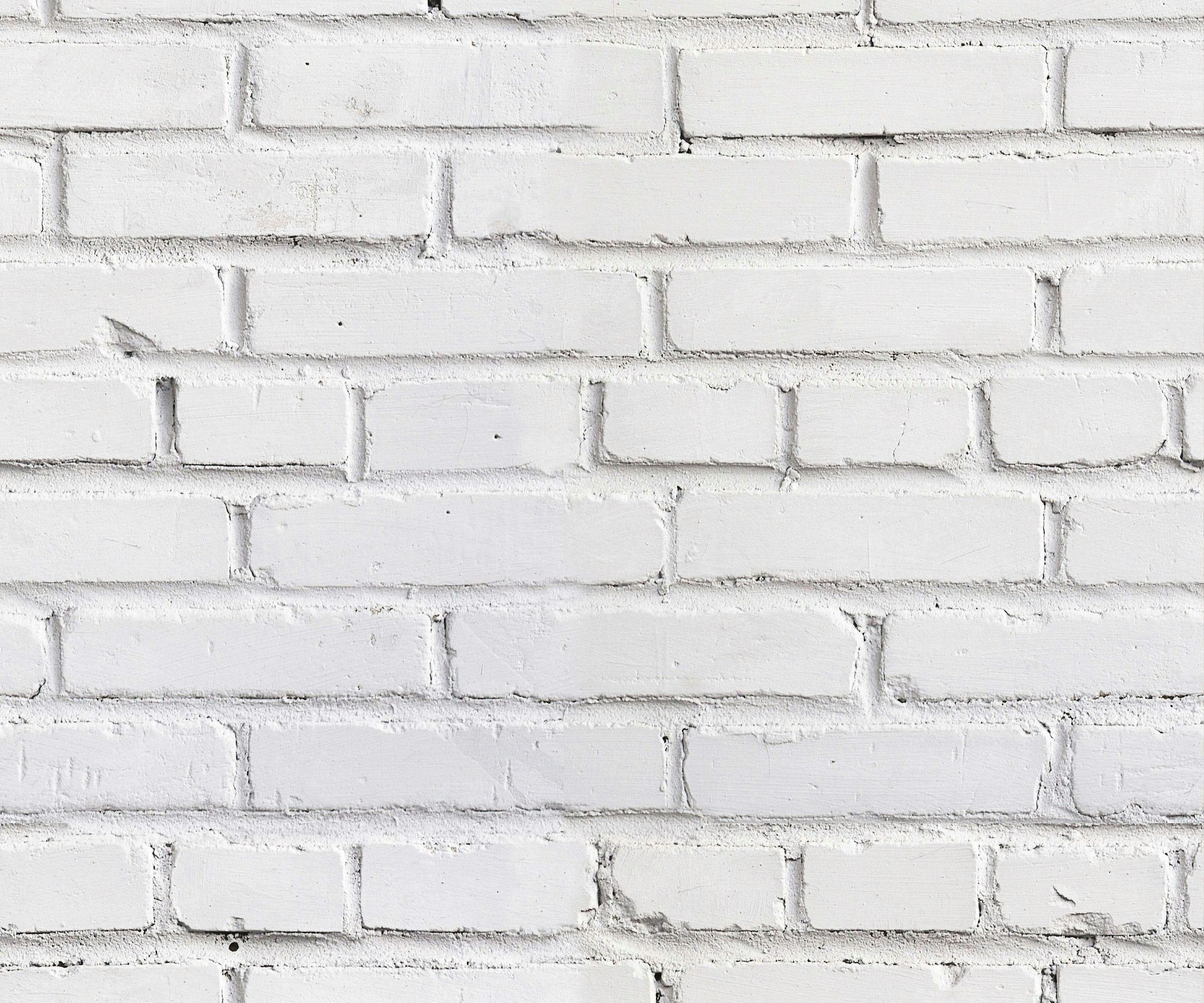 White faux brick wallpaper pattern Bobbi Beck