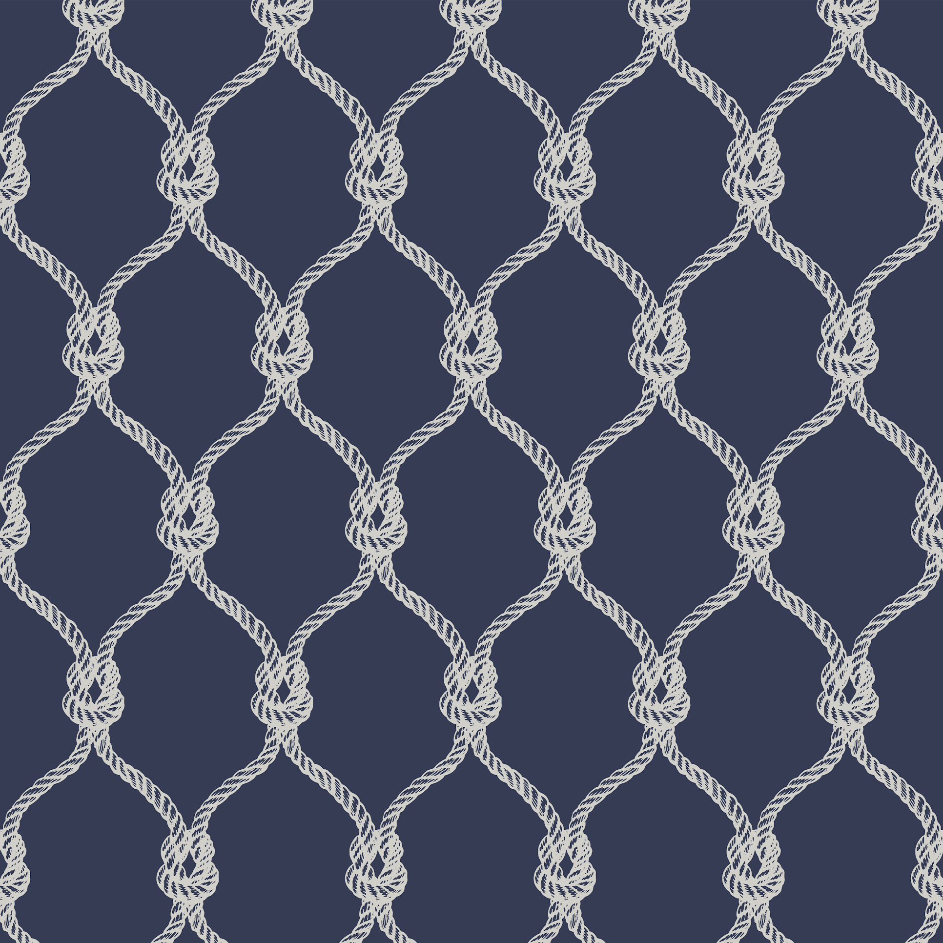 Rope Wallpaper Nautical Rope Netting Design Bobbi Beck