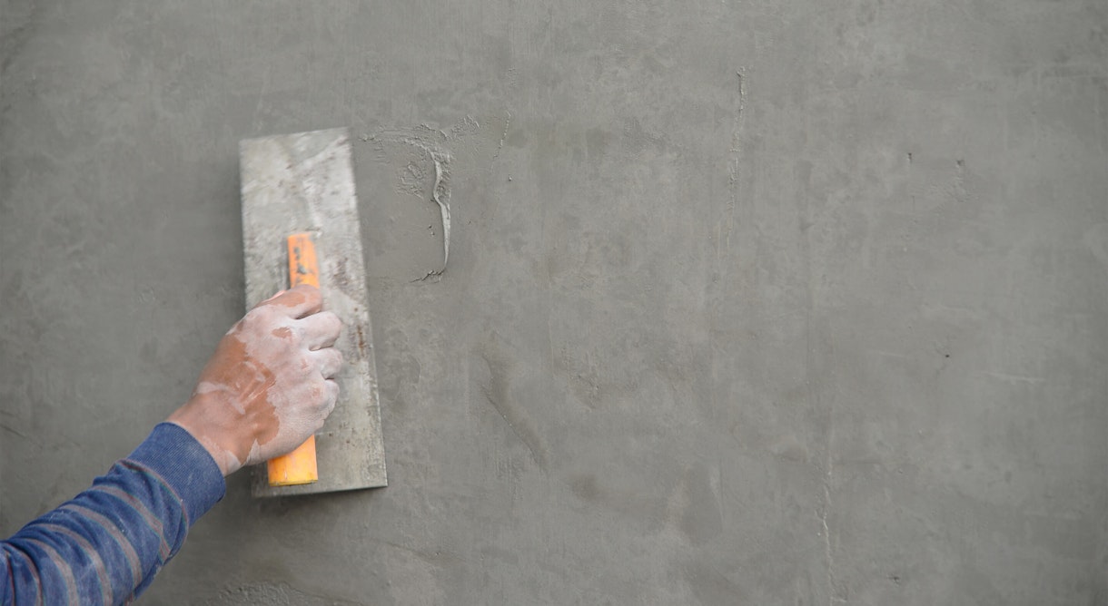 Plastering