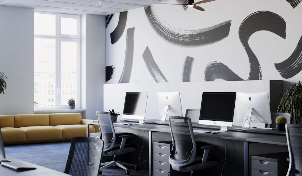 Office Wallpaper 1000+ Patterns & Murals for Workspaces