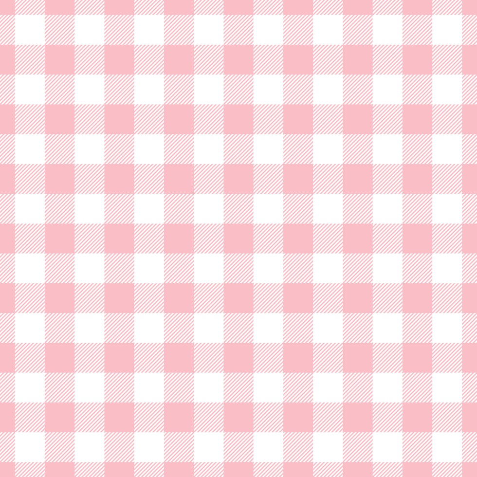 Pink gingham wallpaper