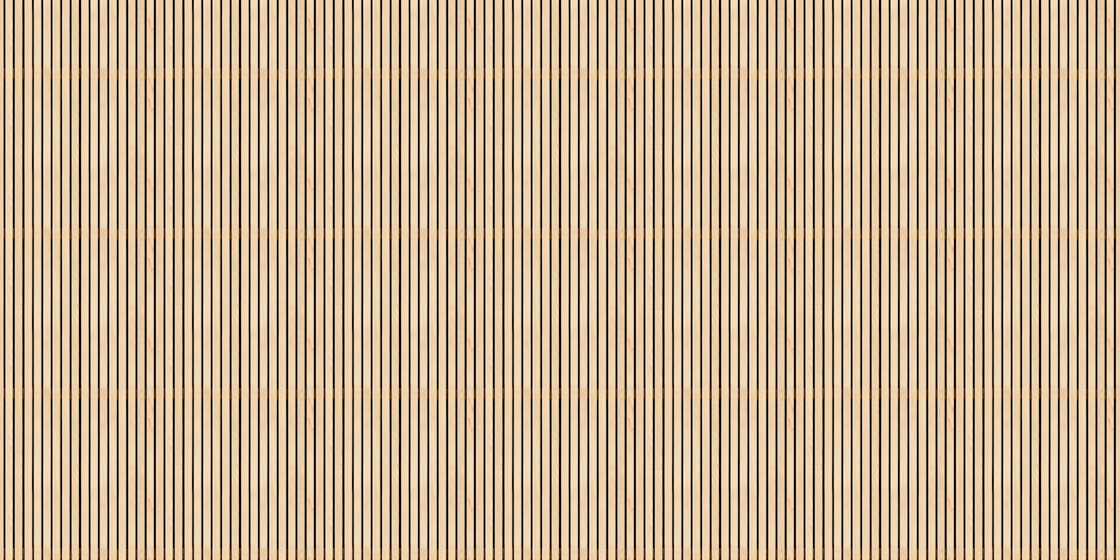 Wood slat wallpaper