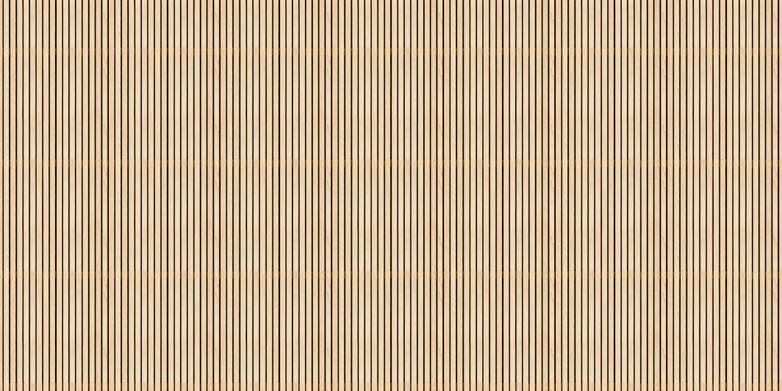 Wood slat wallpaper