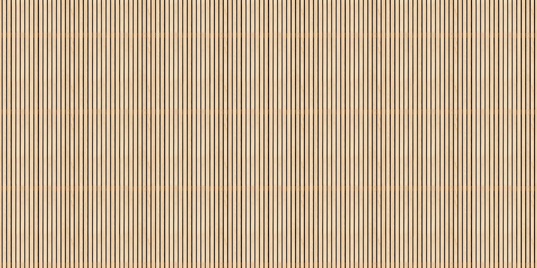 Wood slat wallpaper