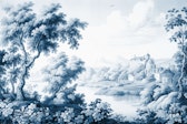 toile de jouy wallpaper