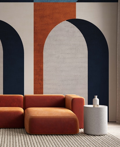 Bauhaus Arch Wallpaper