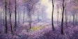 purple forest wallpaper